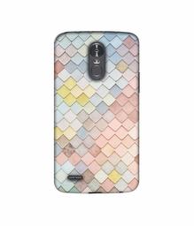 Amazon Brand - Solimo Designer Small Squre Texture 3D Printed Hard Back Case Mobile Cover for LG Stylus 3