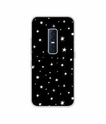 Amazon Brand - Solimo Designer Sperking Stars UV Printed Soft Back Case Mobile Cover for Vivo V17 Pro