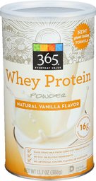 365 Everyday Value, Whey Protein Powder, Natural Vanilla Flavor, 13.7 oz