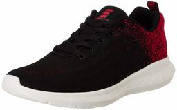 Amazon Brand - Symactive Men's Black/Red Running Shoes-11 UK (SYM-ET-004A)