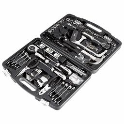 AmazonBasics 173-Piece General Household Home Repair and Mechanic's Hand Tool Kit Set (Renewed)