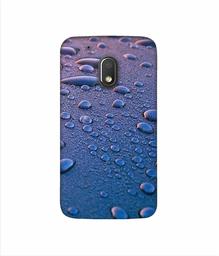 Amazon Brand - Solimo Designer Water Drops 3D Printed Hard Back Case Mobile Cover for Motorola Moto G4 Play