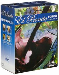 [Amazon.co.jp Limited] EL Bonito Tempranillo Bag In Box 3000 ml (Tempranillo Seeds 100%)