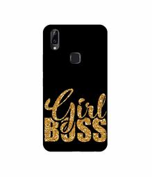 Amazon Brand - Solimo Designer Sparkle Girl Boss 3D Printed Hard Back Case Mobile Cover for Vivo Y83 Pro