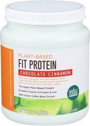 Whole Foods Market, Plant-Based Fit Protein - Chocolate Cinnamon, 16.1 oz