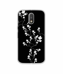 Amazon Brand - Solimo Designer Color Flowers UV Printed Soft Back Case Mobile Cover for Motorola Moto G4 Plus