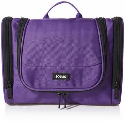 Amazon Brand - Solimo Purple Toiletry Bag