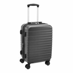 AmazonBasics Hardside Suitcase - 20-Inch, Grey