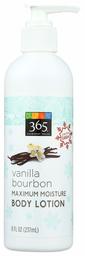 365 Everyday Value Vanilla Bourbon Maximum Moisture Lotion, 8 oz