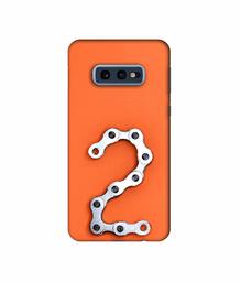 Amazon Brand - Solimo Designer Two Number 3D Printed Hard Back Case Mobile Cover for Samsung Galaxy S10e