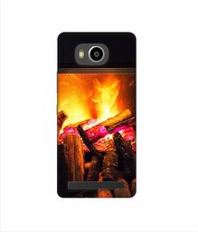 Amazon Brand - Solimo Designer Born Fire 3D Printed Hard Back Case Mobile Cover for Lenovo A7700