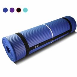 UMI. by Amazon -Colchón para Yoga NBR Colchoneta Ideal para Pilates Ejercicios Fitness Gimnasia Estiramientos 1830 * 660 * 10mm