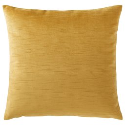 Amazon Brand – Rivet Velvet Texture Striated Decorative Throw Pillow, 17