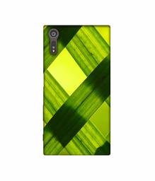 Amazon Brand - Solimo Designer Leafs Texture 3D Printed Hard Back Case Mobile Cover for Sony Xperia XZ Dual