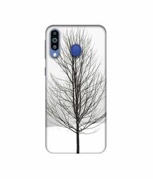 Amazon Brand - Solimo Designer Tree Sketch 3D Printed Hard Back Case Mobile Cover for Samsung Galaxy M21