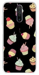 Amazon Brand - Solimo Designer Multicolor Cupcake Pattern Printed Soft Back Case Mobile Cover for Poco X2 / Xiaomi Redmi K30