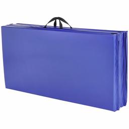 Amazon Basics EVA Foam Gymnastic Mat - Blue, 4' x 10'