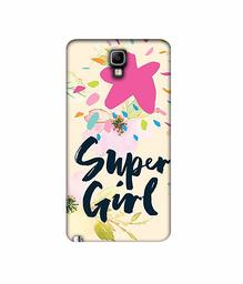 Amazon Brand - Solimo Designer Super Girl 3D Printed Hard Back Case Mobile Cover for Samsung Galaxy Note 3 Neo