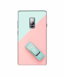 Amazon Brand - Solimo Designer Toy Car 3D Printed Hard Back Case Mobile Cover for OnePlus 2