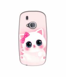 Amazon Brand - Solimo Designer Babby Kitty 3D Printed Hard Back Case Mobile Cover for Nokia 3310