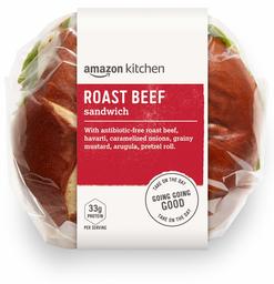 Amazon Kitchen, Roast Beef Sandwich, 10.2 oz