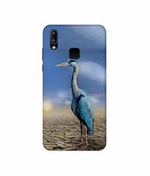 Amazon Brand - Solimo Designer Bagula 3D Printed Hard Back Case Mobile Cover for Vivo Y95