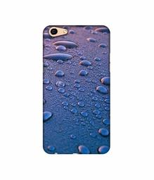 Amazon Brand - Solimo Designer Water Drops 3D Printed Hard Back Case Mobile Cover for Oppo F3