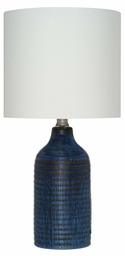 Amazon Brand – Stone & Beam Glazed Ceramic Table Lamp, 19