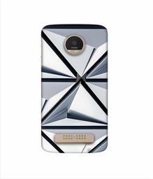 Amazon Brand - Solimo Designer Hexagon Texture 3D Printed Hard Back Case Mobile Cover for Motorola Moto Z Play