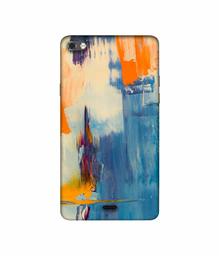 Amazon Brand - Solimo Designer Multicolor Brush Texture 3D Printed Hard Back Case Mobile Cover for Micromax Canvas Sliver 5 Q450