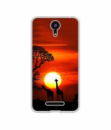 Amazon Brand - Solimo Designer Sunshade UV Printed Soft Back Case Mobile Cover for Comio C2