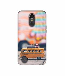 Amazon Brand - Solimo Designer Toy Bus 3D Printed Hard Back Case Mobile Cover for LG K10 (2017)