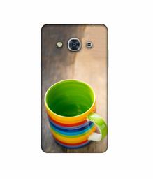 Amazon Brand - Solimo Designer Multicolor Cup 3D Printed Hard Back Case Mobile Cover for Samsung Galaxy J3 Pro