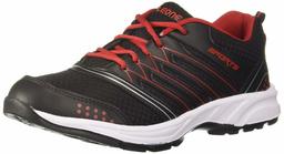 LEONE Men's Black Running Shoes-6 UK (40 EU) (L606BLACK6)