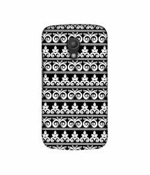 Amazon Brand - Solimo Designer Two Different Patterns 3D Printed Hard Back Case Mobile Cover for Motorola Moto G 2nd Generation