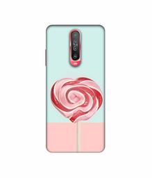 Amazon Brand - Solimo Designer Round Candy 3D Printed Hard Back Case Mobile Cover for Poco X2 / Mi Redmi K30