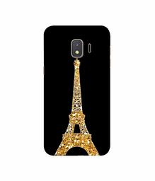 Amazon Brand - Solimo Designer Golden Pairs 3D Printed Hard Back Case Mobile Cover for Samsung Galaxy J2 Core