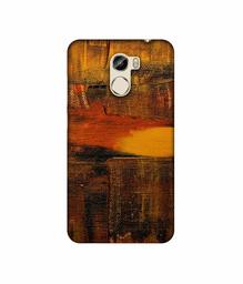 Amazon Brand - Solimo Designer Brown Shade Mashup 3D Printed Hard Back Case Mobile Cover for Gionee X1