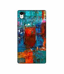 Amazon Brand - Solimo Designer Rectangle Color 3D Printed Hard Back Case Mobile Cover for Sony Xperia Z2