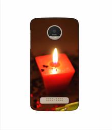 Amazon Brand - Solimo Designer Candle Light 3D Printed Hard Back Case Mobile Cover for Motorola Moto Z Play