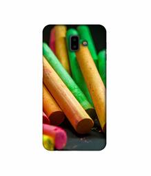 Amazon Brand - Solimo Designer Multicolor WaxColor 3D Printed Hard Back Case Mobile Cover for Samsung Galaxy J6 Plus