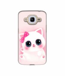 Amazon Brand - Solimo Designer Babby Kitty UV Printed Soft Back Case Mobile Cover for Samsung Galaxy J2 (2016)