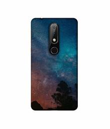 Amazon Brand - Solimo Designer Sky Photography 3D Printed Hard Back Case Mobile Cover for Nokia 6.1 Plus