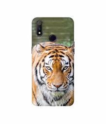 Amazon Brand - Solimo Designer Tiger in Water 3D Printed Hard Back Case Mobile Cover for Realme 3 Pro