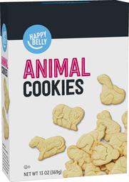 Amazon Brand - Happy Belly Animal Cookies, 13 oz (Previously Solimo)