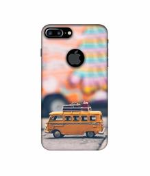 Amazon Brand - Solimo Designer Toy Bus 3D Printed Hard Back Case Mobile Cover for Apple iPhone 7 Plus (Logo Cut)