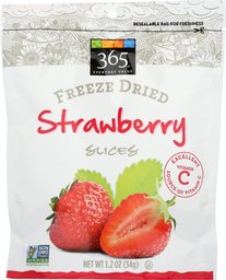 365 Everyday Value, Strawberry Slices, Freeze Dried, 1.2 oz