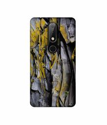 Amazon Brand - Solimo Designer Rock Texture 3D Printed Hard Back Case Mobile Cover for Nokia 6.1 Plus