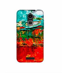 Amazon Brand - Solimo Designer Green and Orange Glass Color 3D Printed Hard Back Case Mobile Cover for Coolpad Note 3 Lite