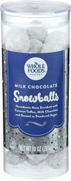 Whole Foods Market Milk Chocolate Snowballs, 10 oz